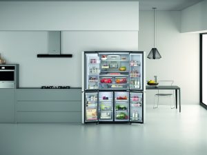 Lednička jako galerie potravin